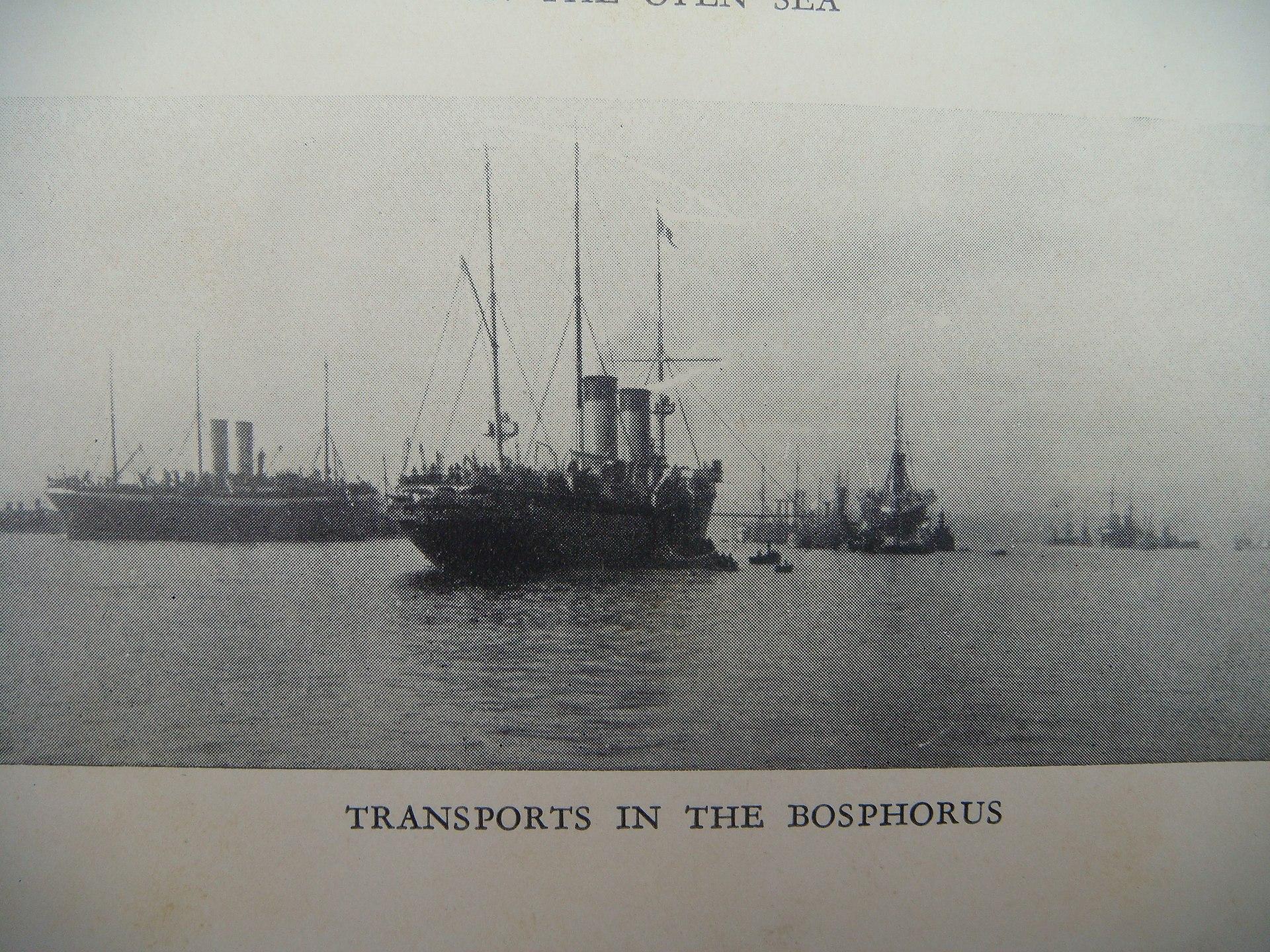 Флот генерала Врангеля в проливе Босфор