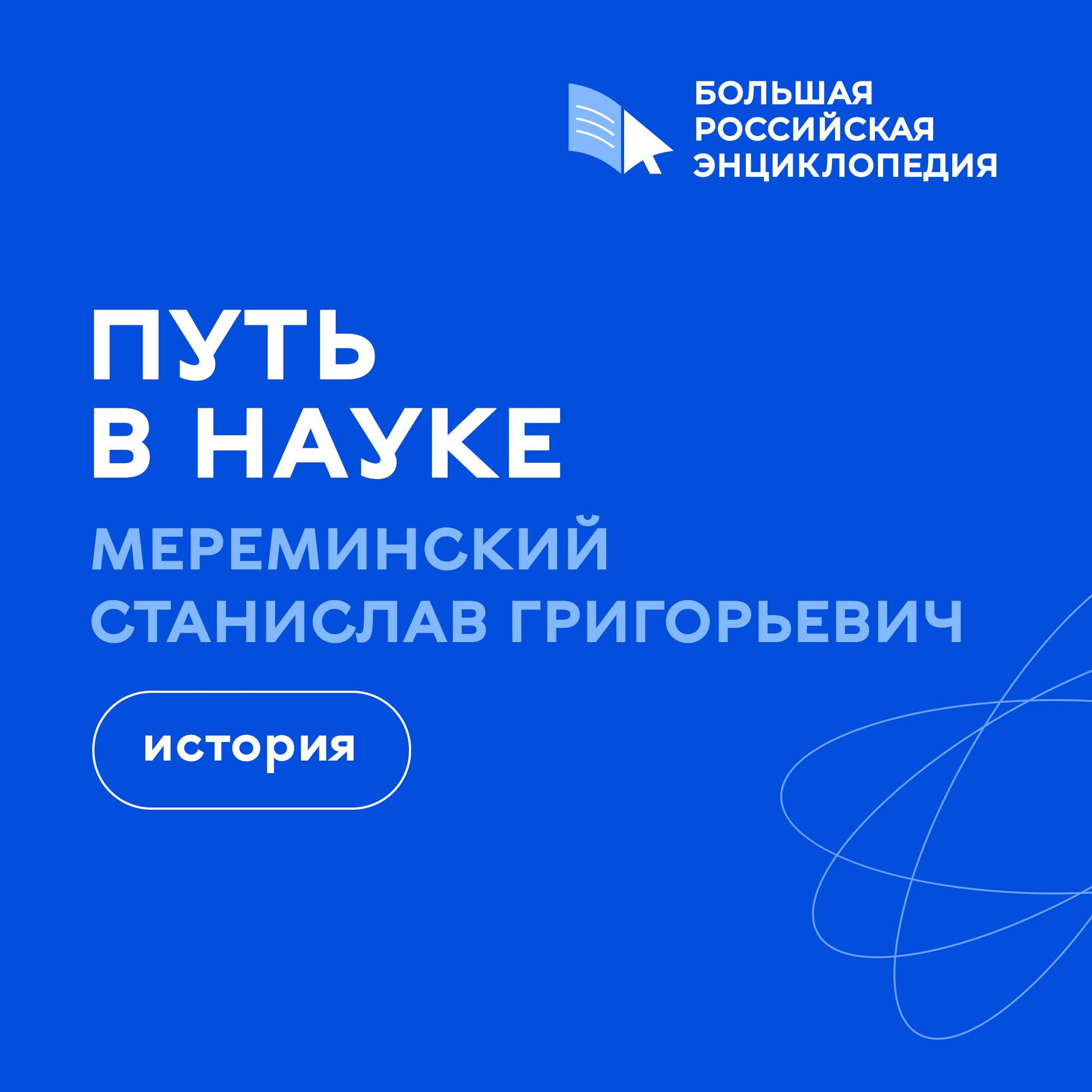 История / Станислав Мереминский